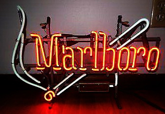 Marlboro Cigarettes Neon Sign